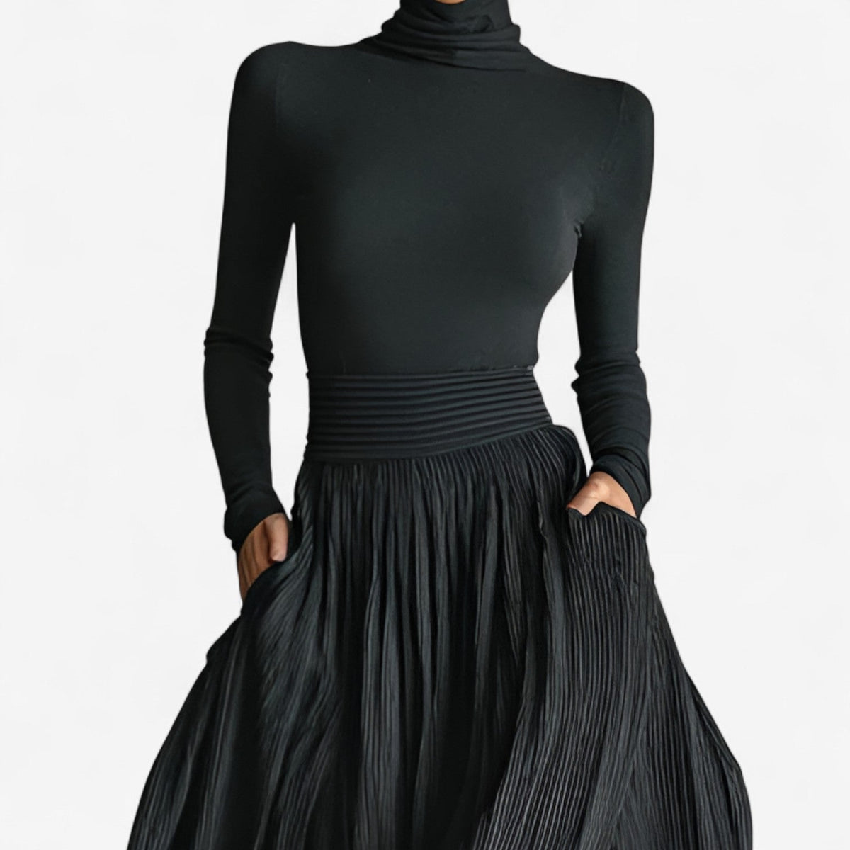 ALINE | HIGH-WAISTED MAXI SKIRT