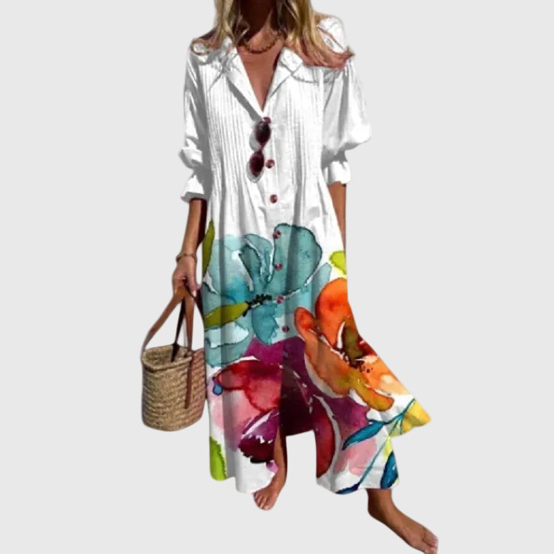 Madison | Elegant Bohemian Maxi Dress