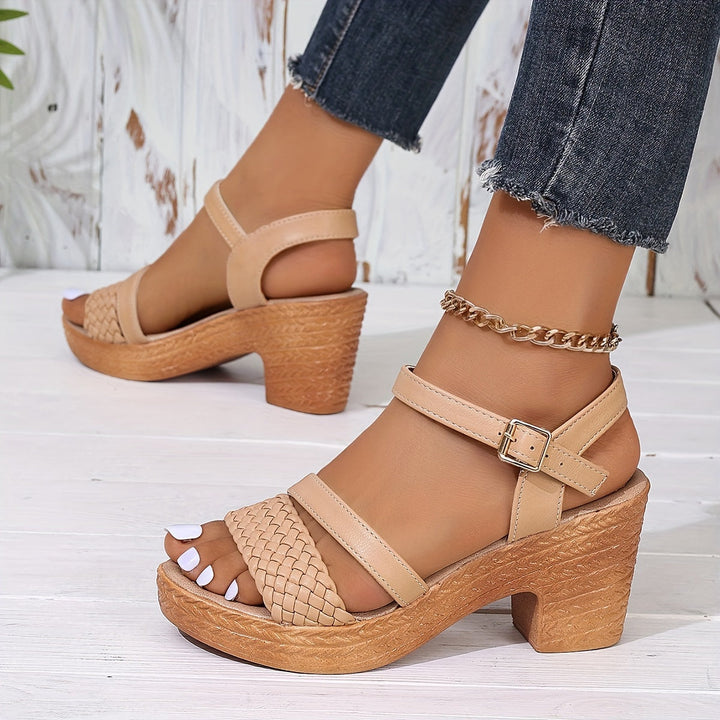 Delphine | Braided Sandals