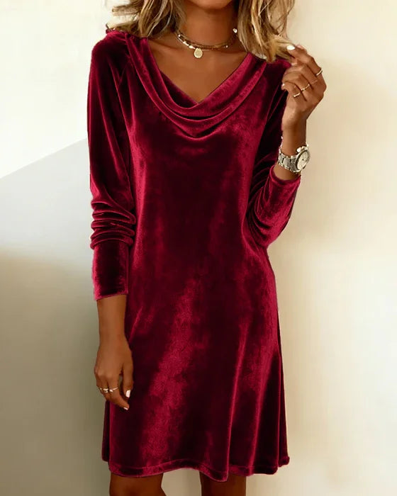 ARIELLE | DRAPED EVENING DRESS