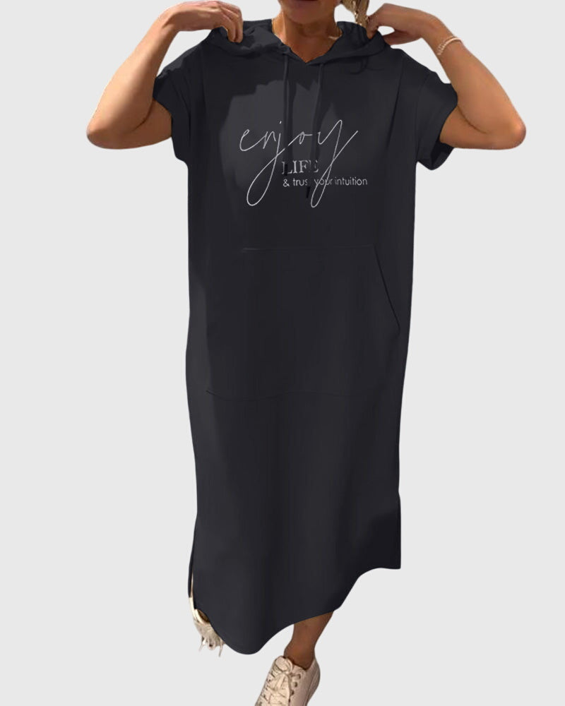 MARLOWE | EFFORTLESS HOODIE DRESS