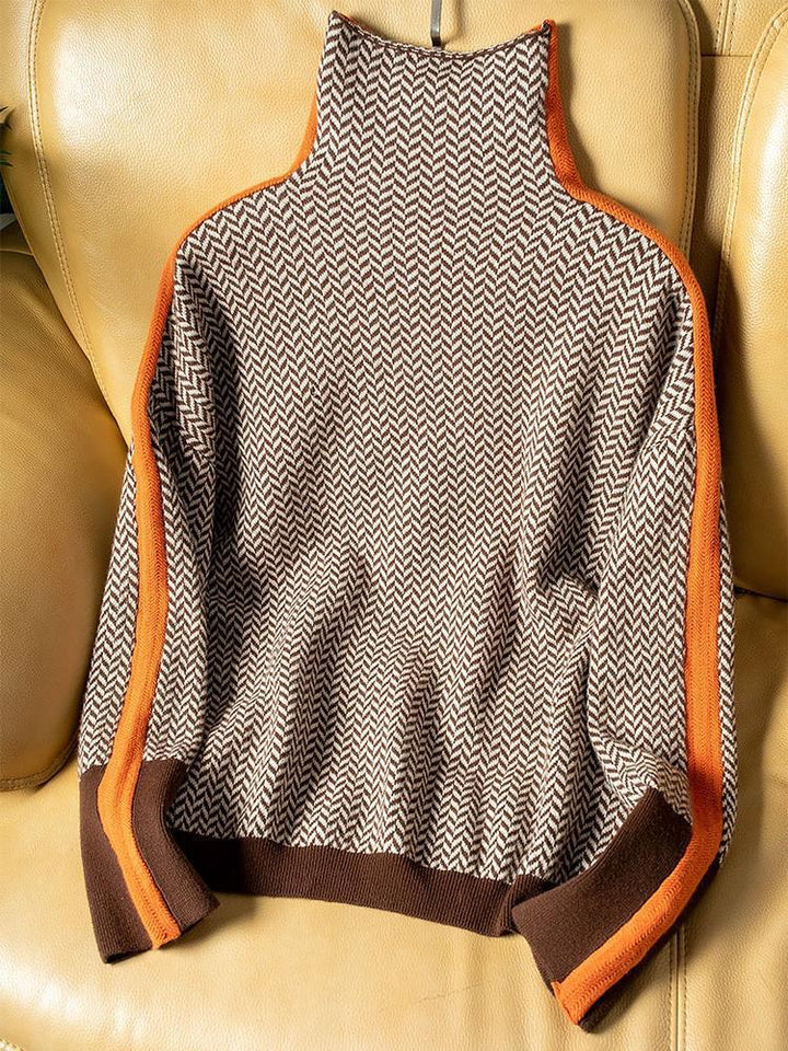 Lucia | High-Neck Sweater