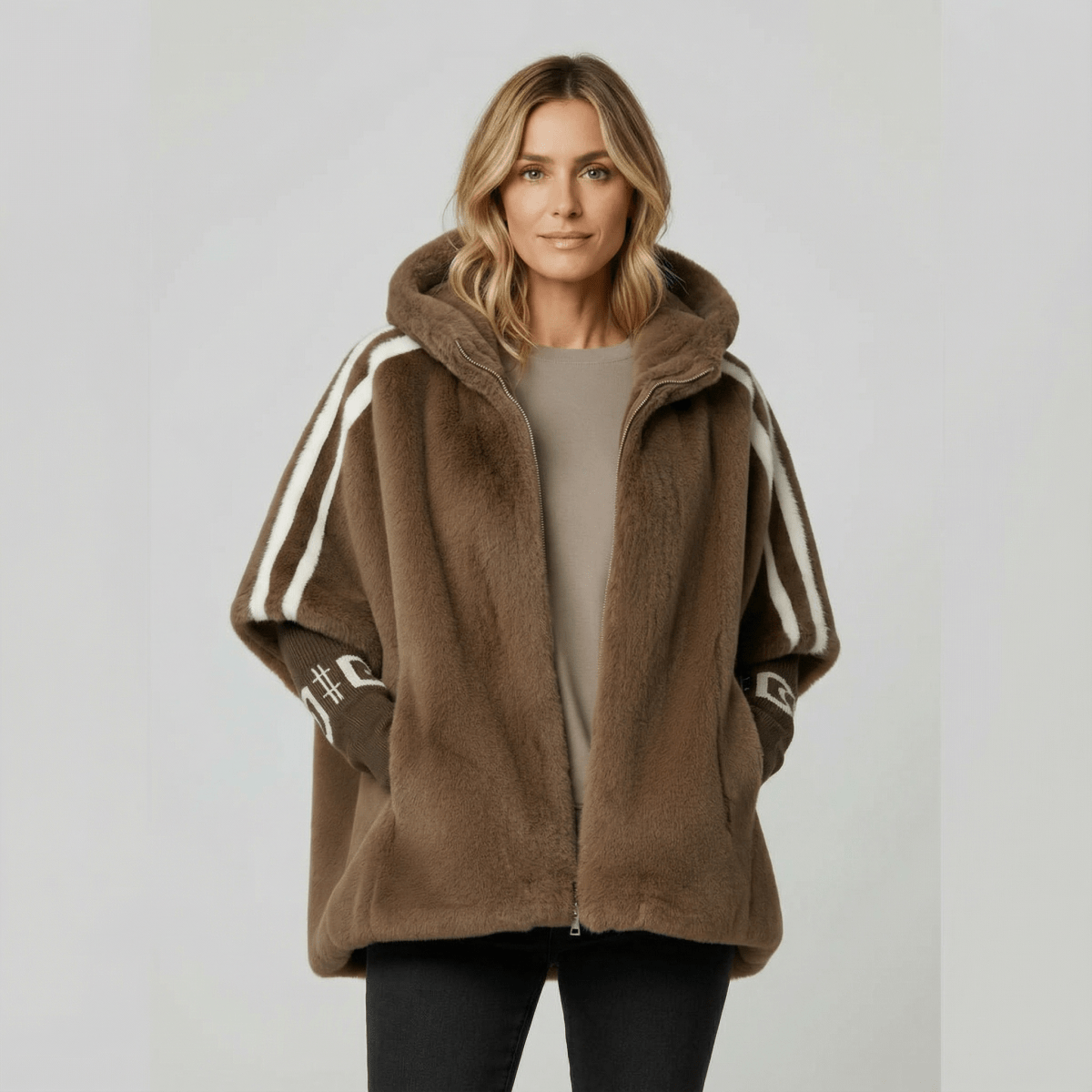 Donna | Hooded Zip Jacket