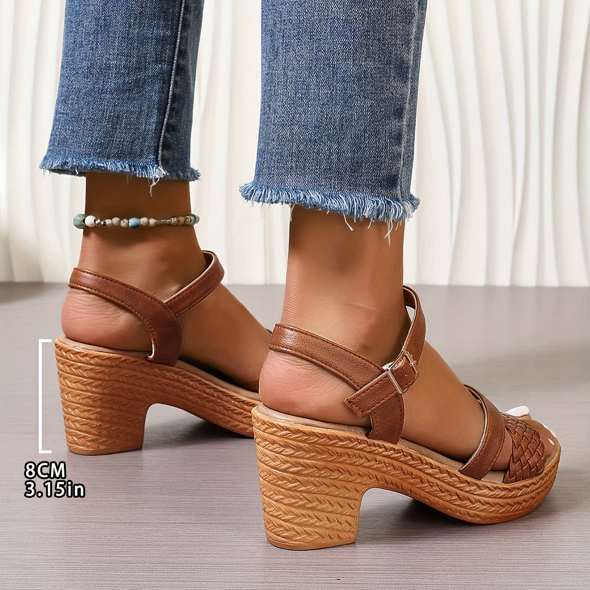 Delphine | Braided Sandals