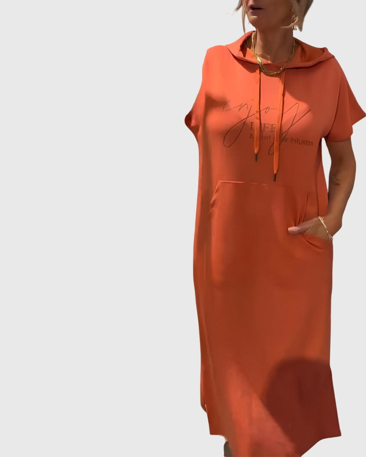 MARLOWE | EFFORTLESS HOODIE DRESS