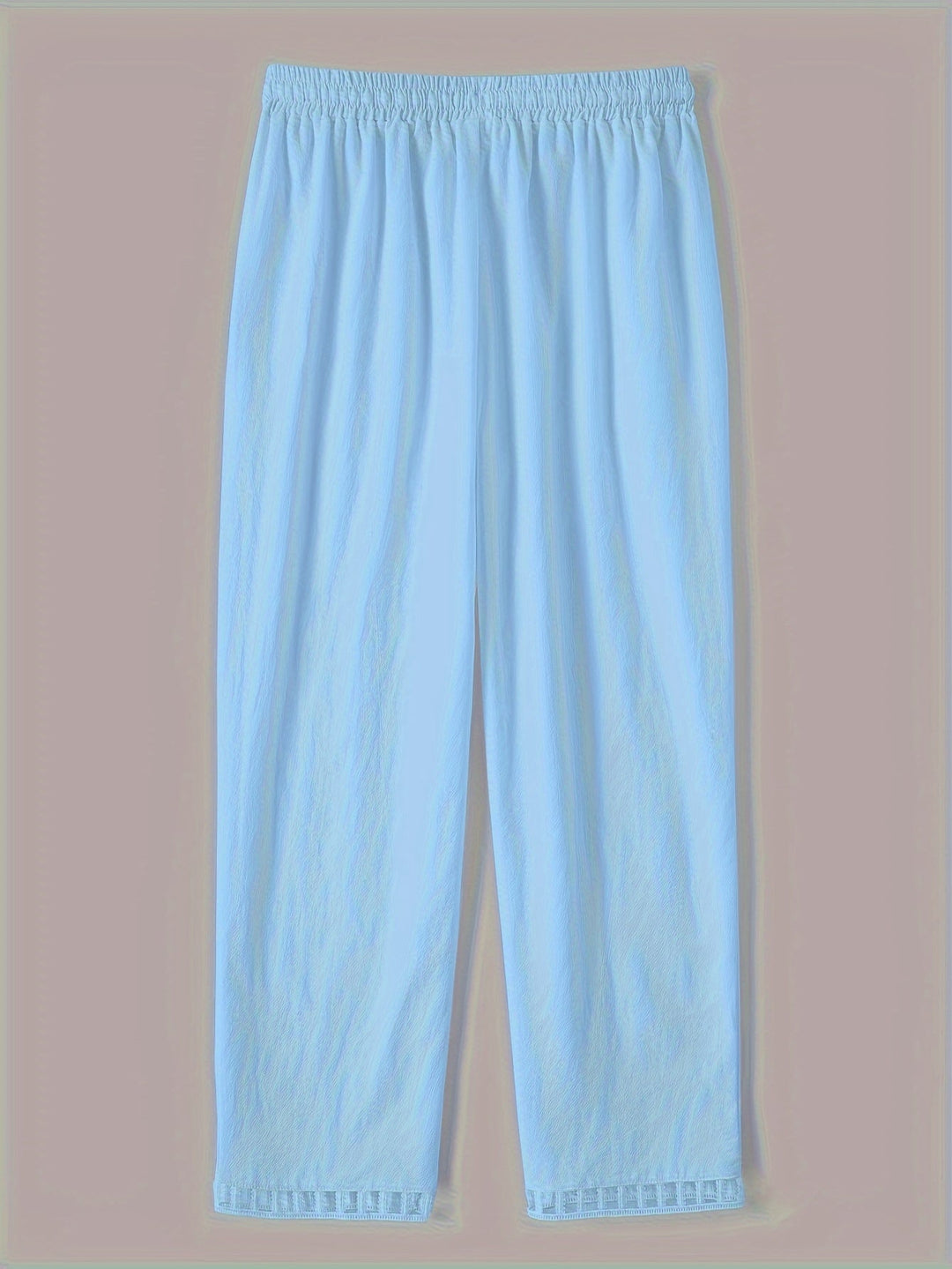 Sloane – Relaxed Contrast Trim Cropped Pants