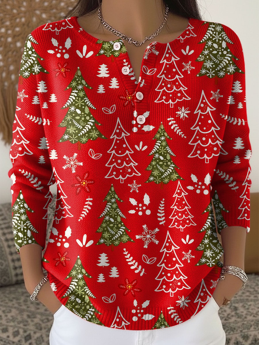 Edith I Knitted Christmas Sweater