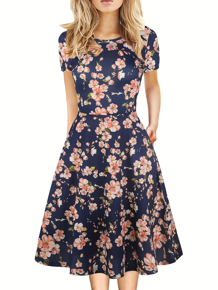DANUTA VINTAGE A-LINE SUMMER DRESS