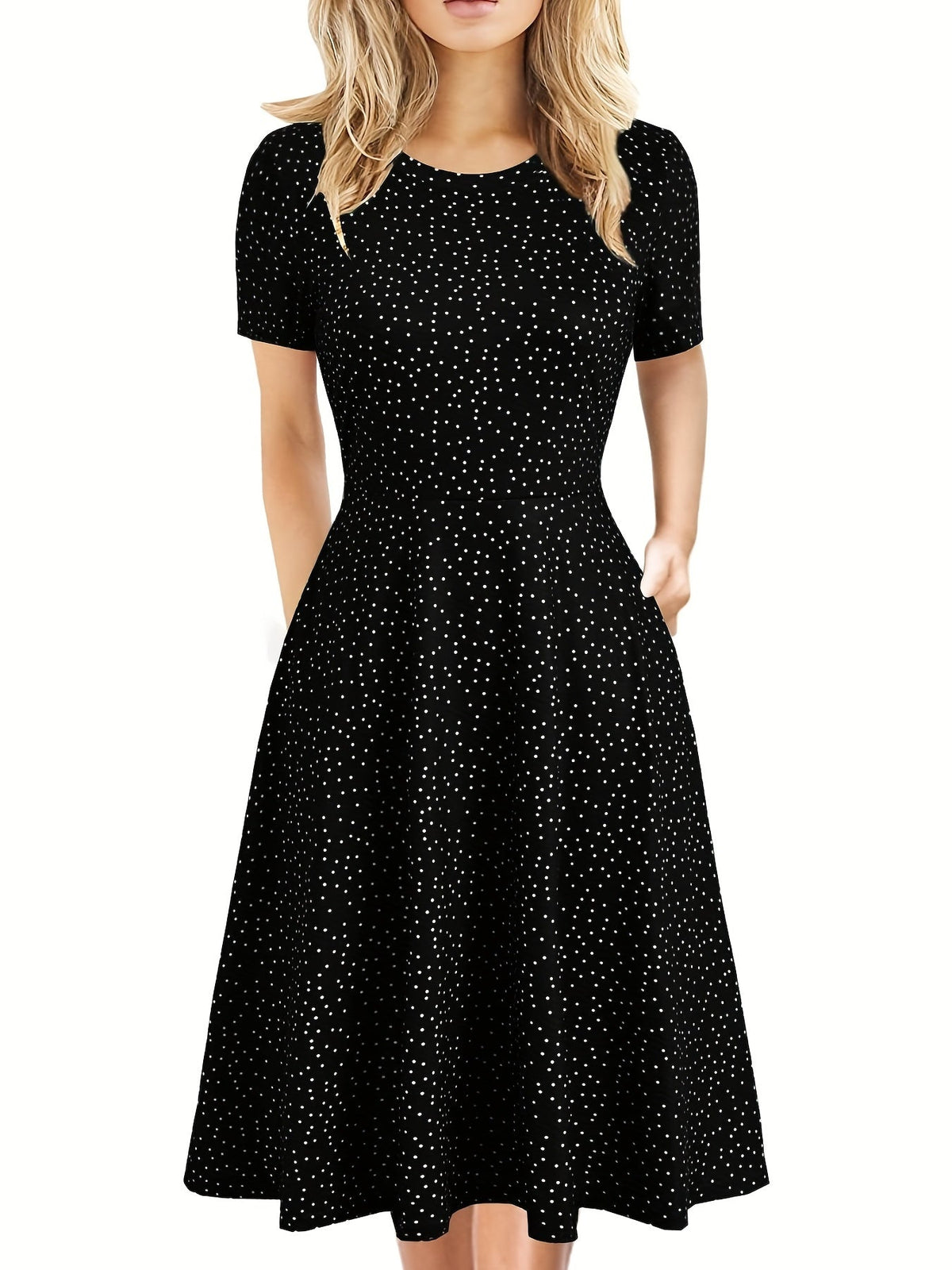DANUTA VINTAGE A-LINE SUMMER DRESS