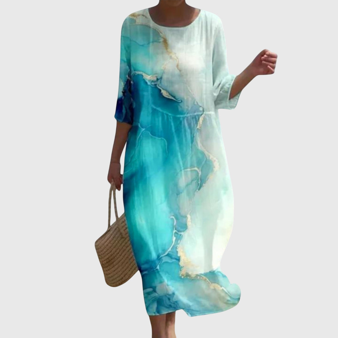 Evelyn | Stylish Floral Maxi Dress