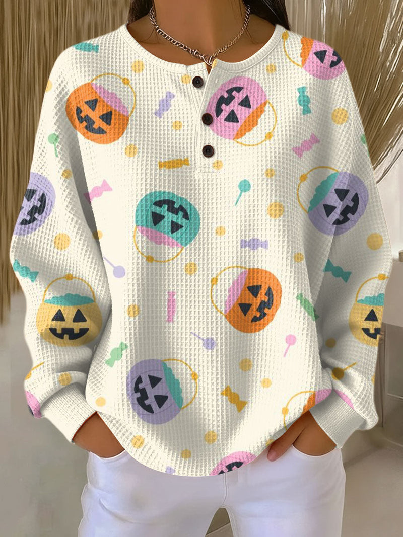 Liv | Soft Shirt with Christmas Tree Patterns