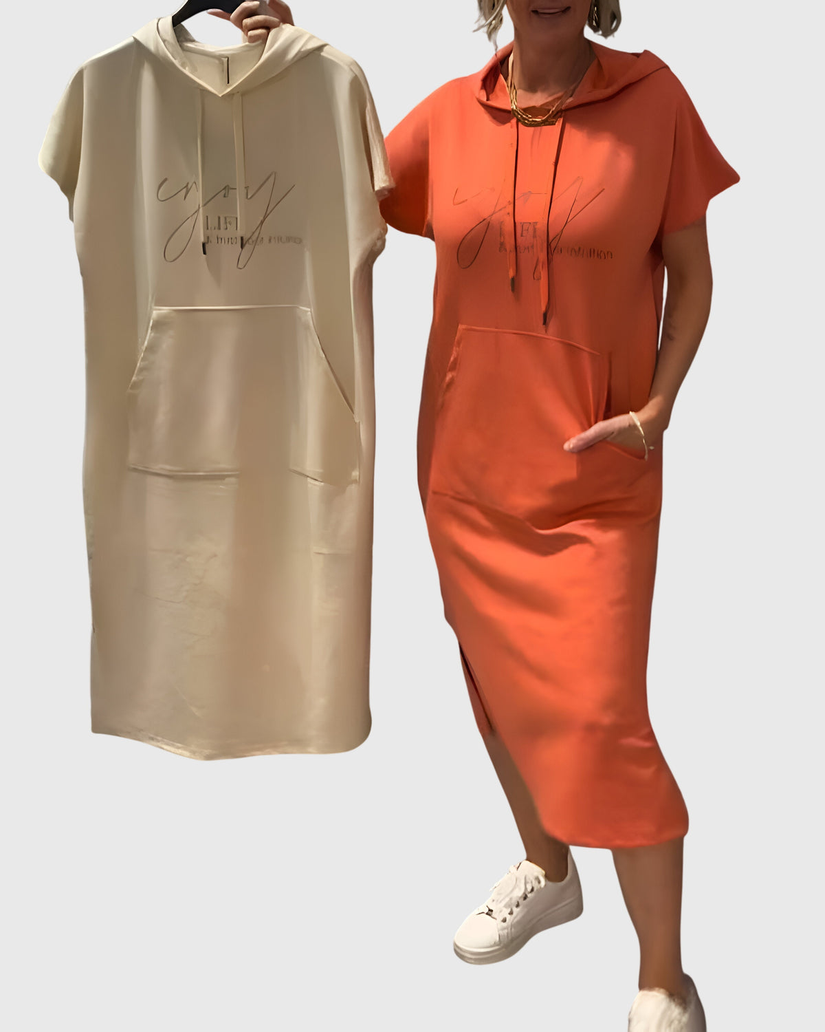 MARLOWE | EFFORTLESS HOODIE DRESS