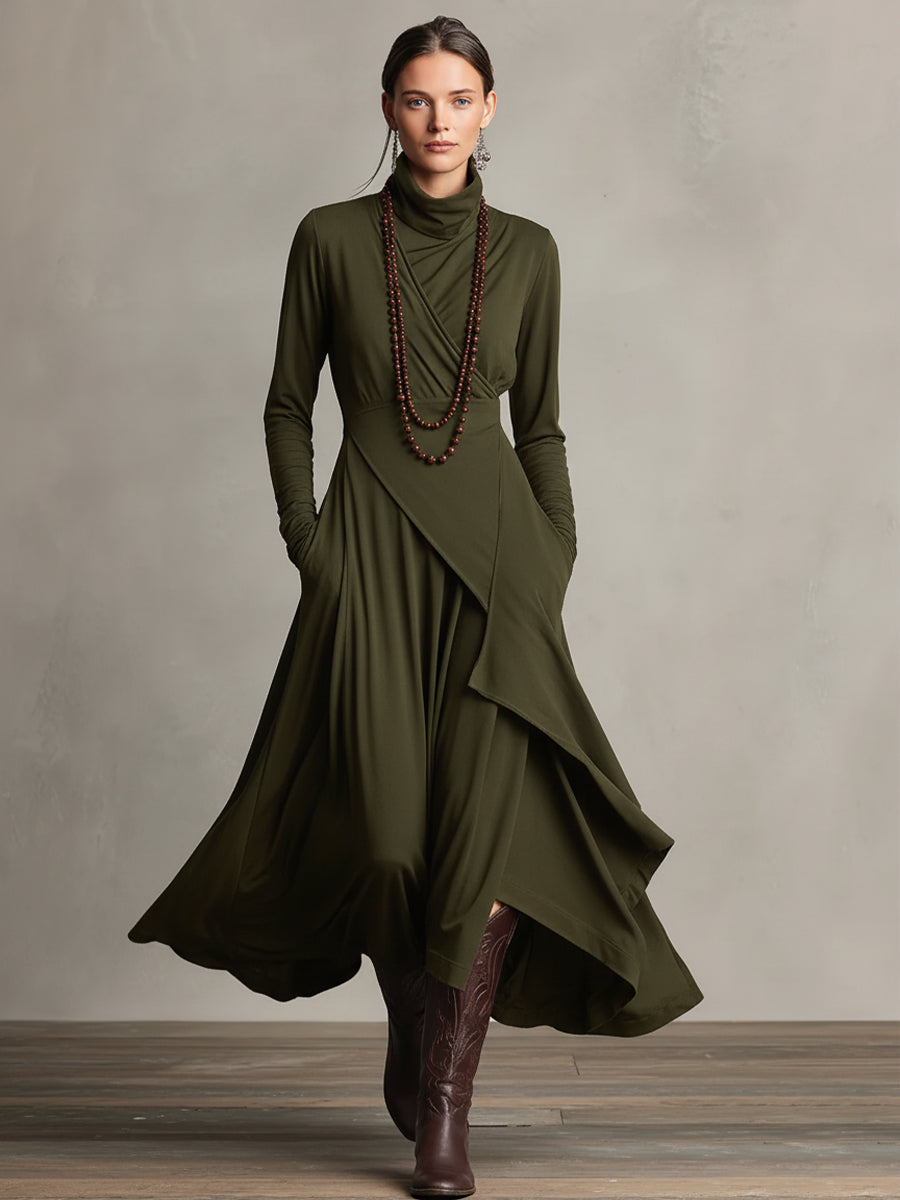 Callie | Elegant Draped Dress