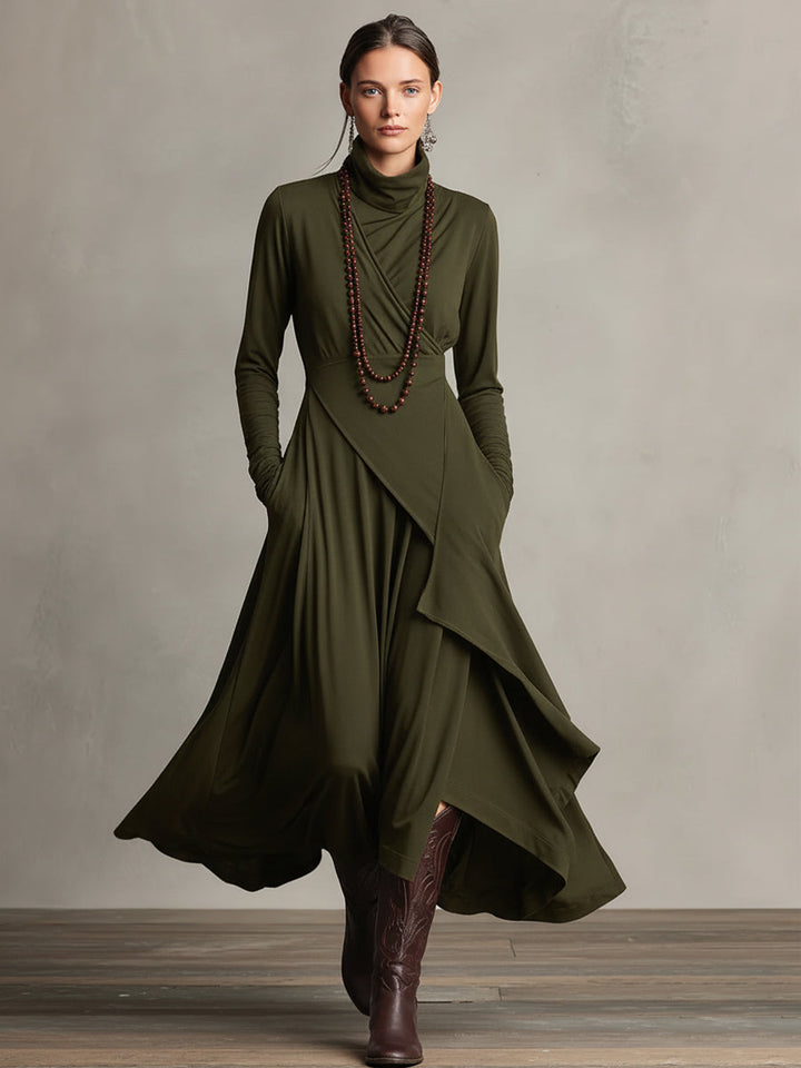 Callie | Elegant Draped Dress