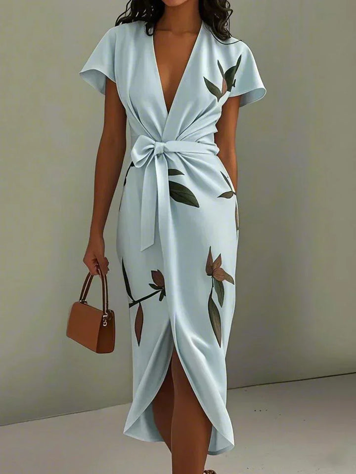 GRAZYNA | ELEGANT WRAP DRESS