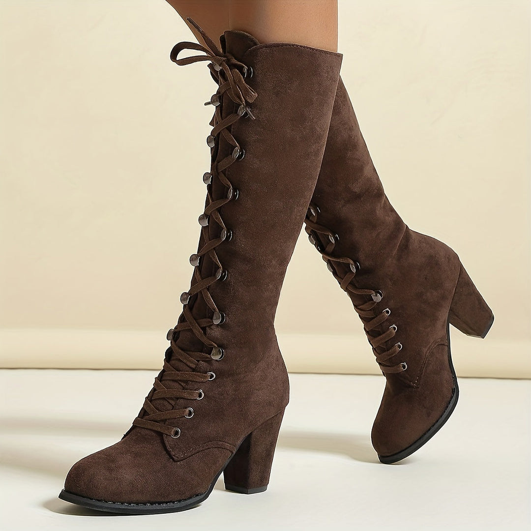 Stella - Fashionable Knee-High Boots