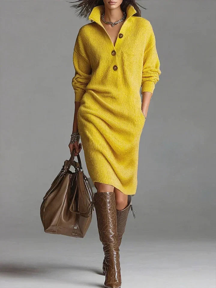 MARIAH | BUTTON FRONT BLAZER DRESS