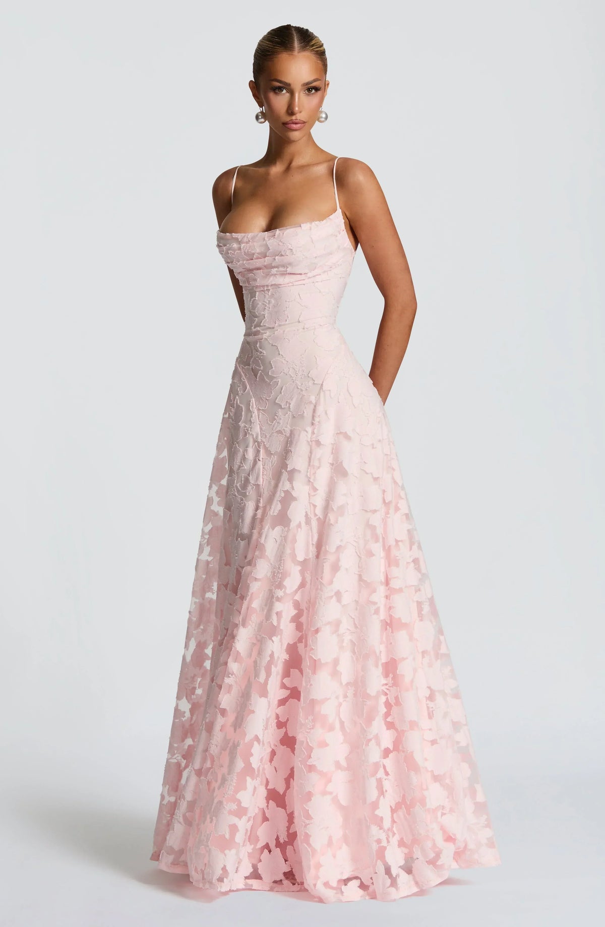 MAEVE | DRAPED MAXI DRESS