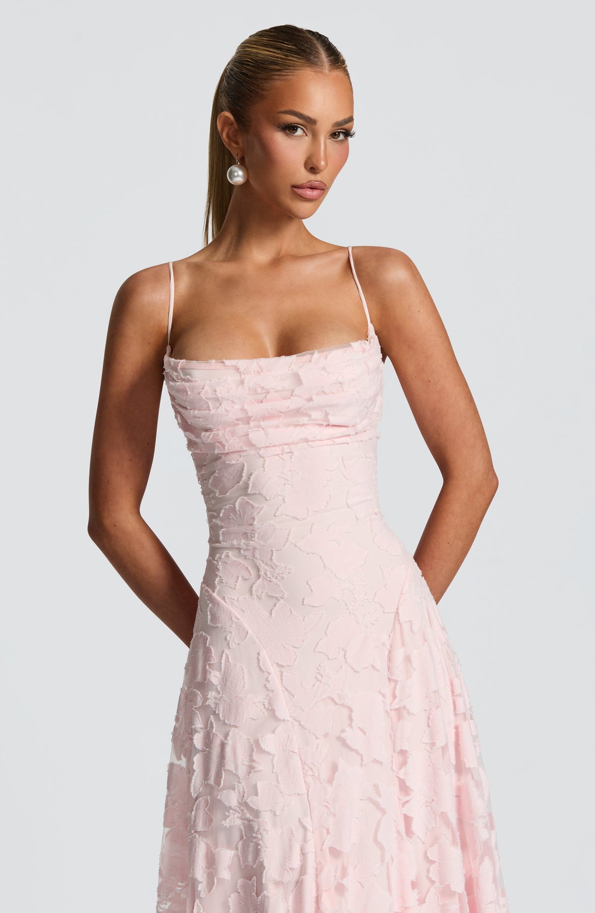 MAEVE | DRAPED MAXI DRESS