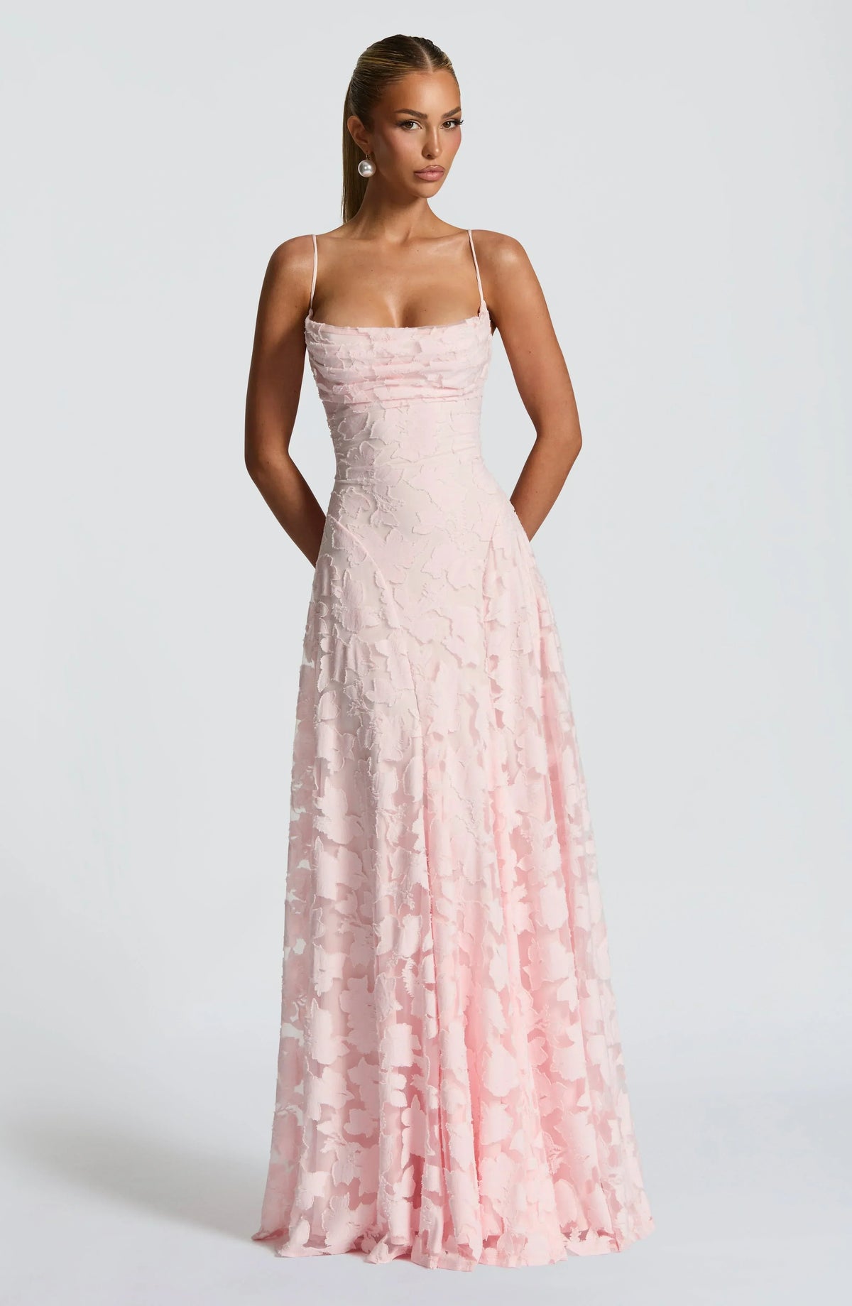 MAEVE | DRAPED MAXI DRESS