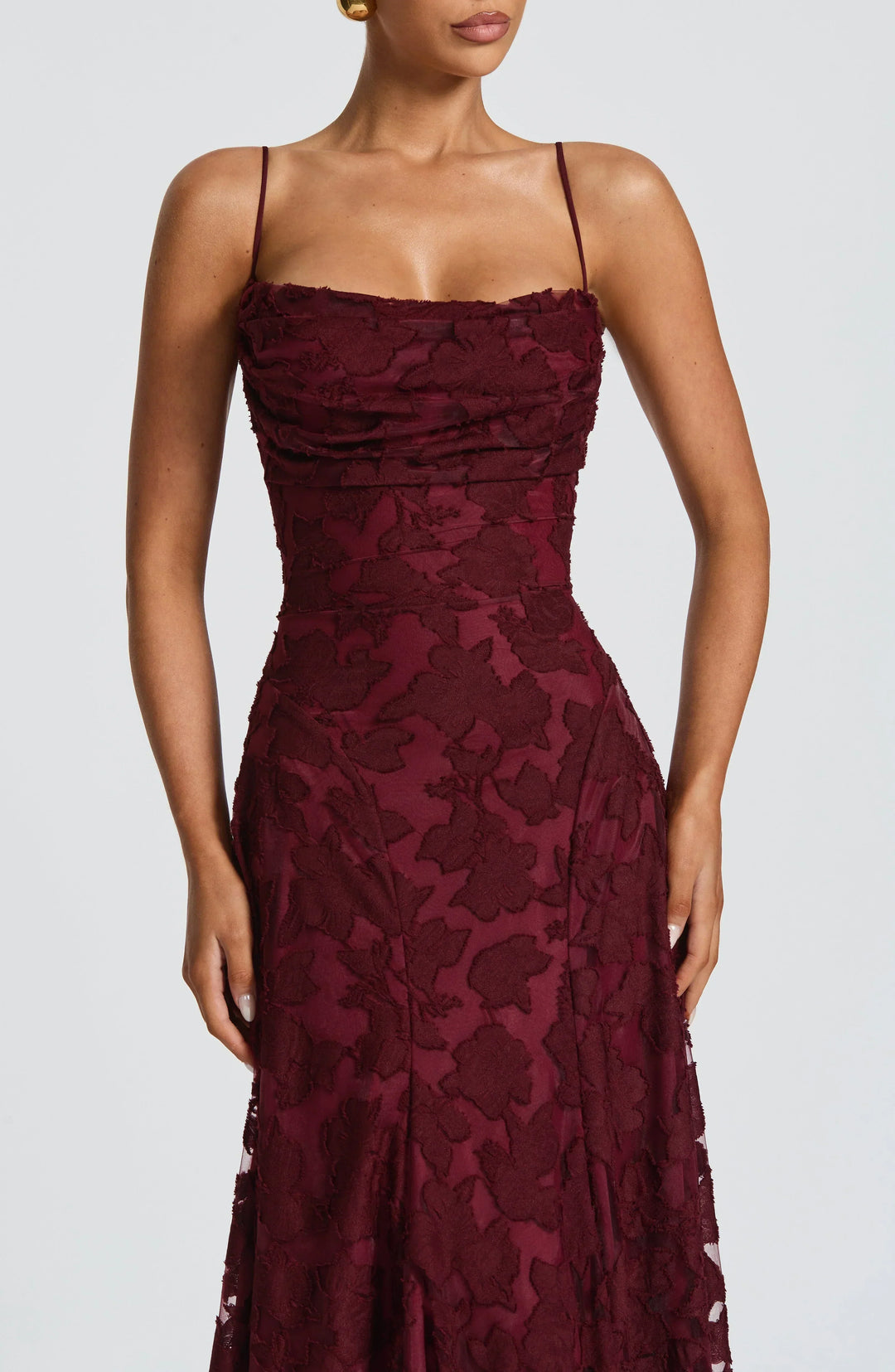 MAEVE | DRAPED MAXI DRESS