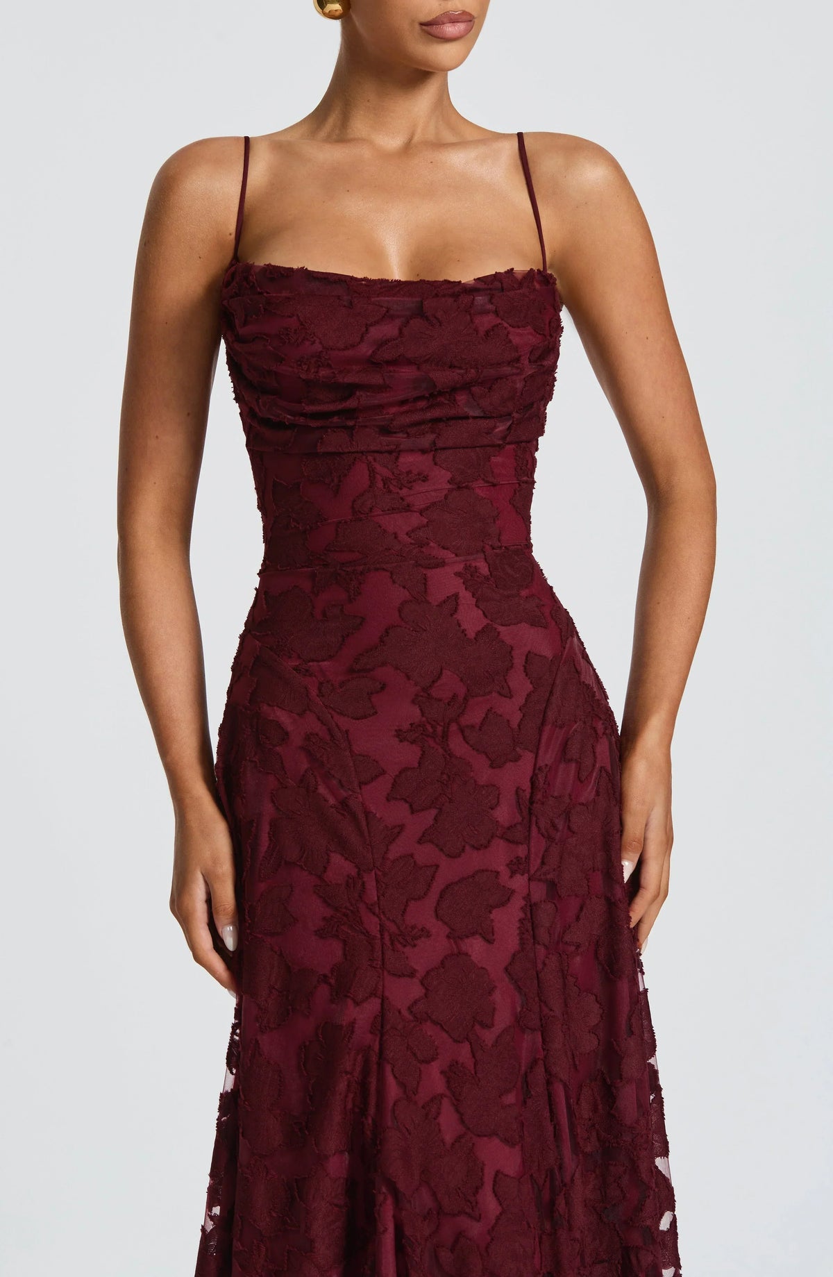 MAEVE | DRAPED MAXI DRESS