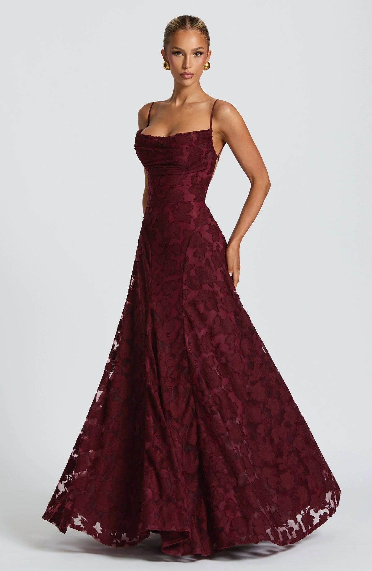 MAEVE | DRAPED MAXI DRESS