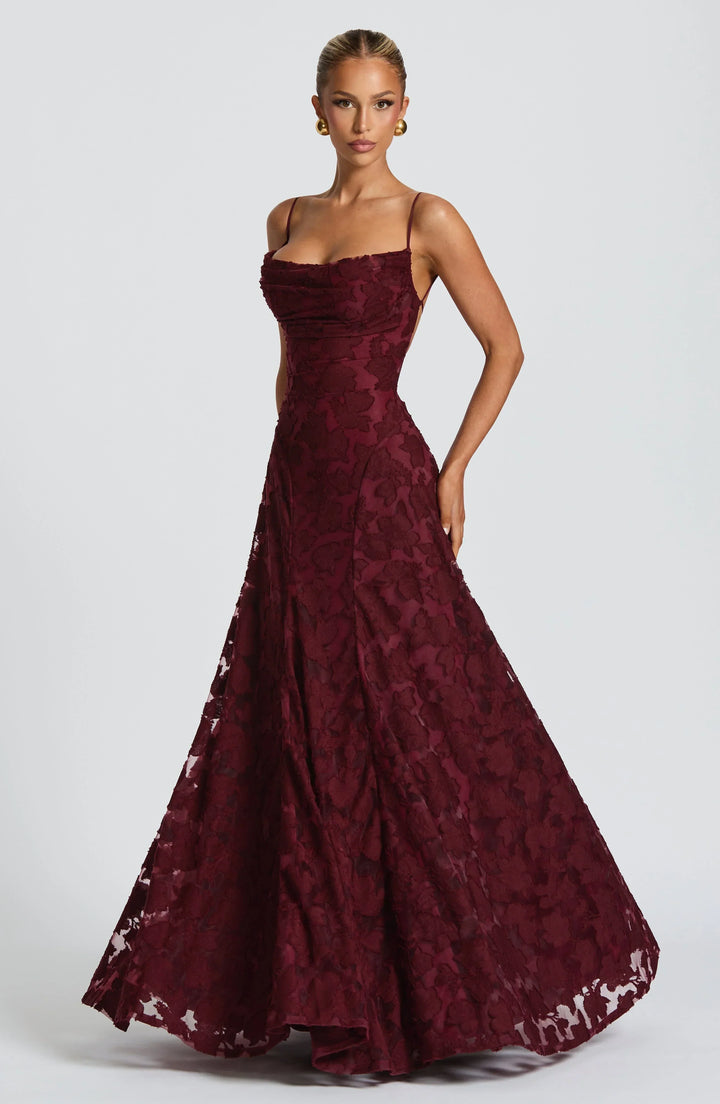 MAEVE | DRAPED MAXI DRESS