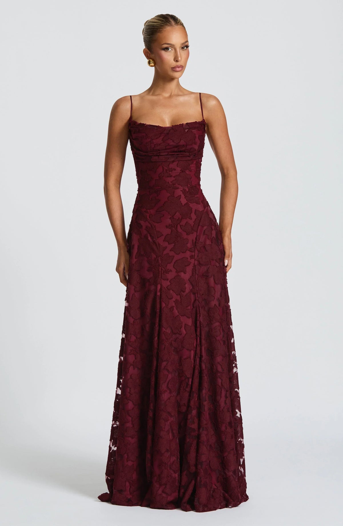 MAEVE | DRAPED MAXI DRESS