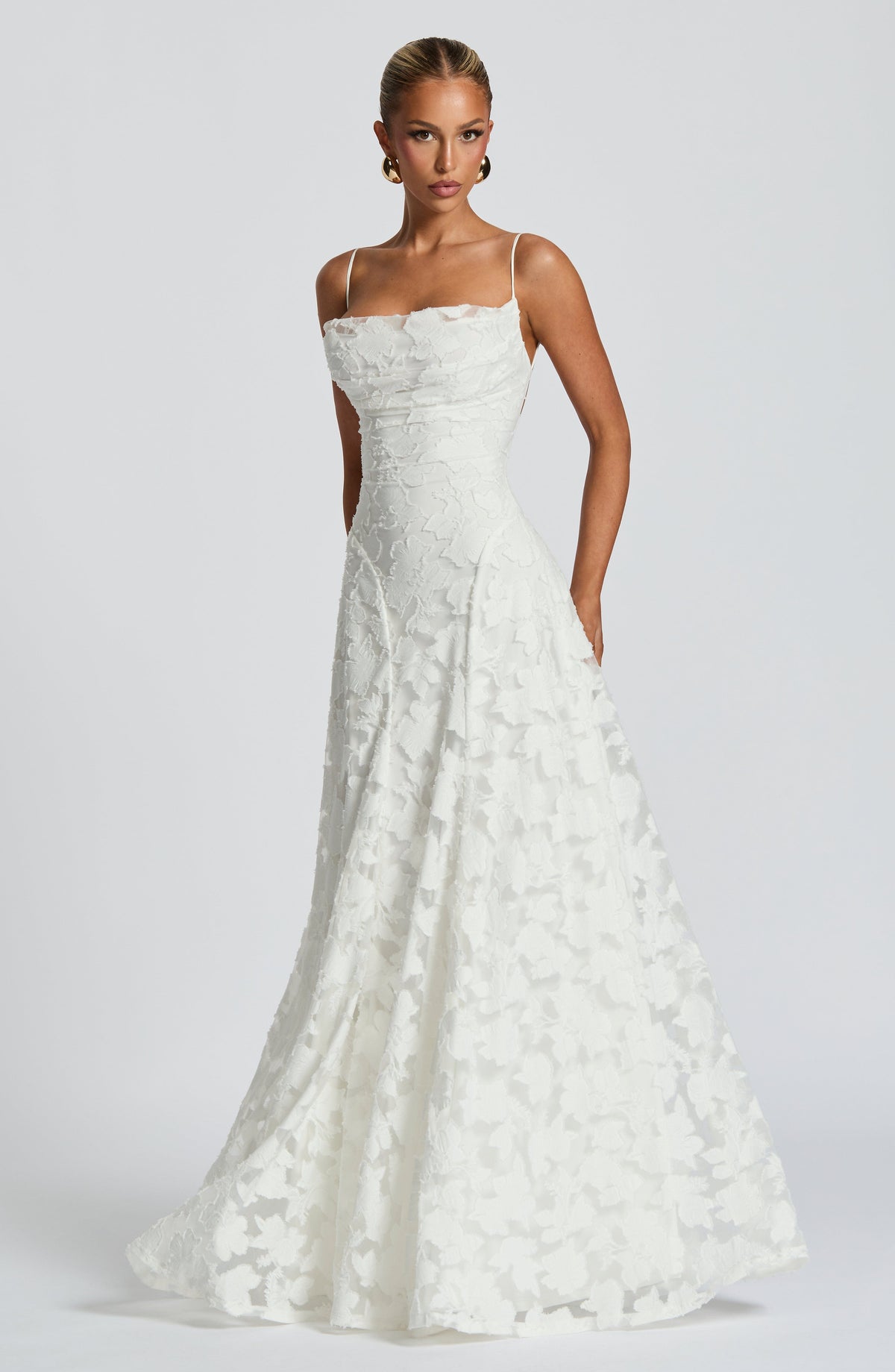 MAEVE | DRAPED MAXI DRESS