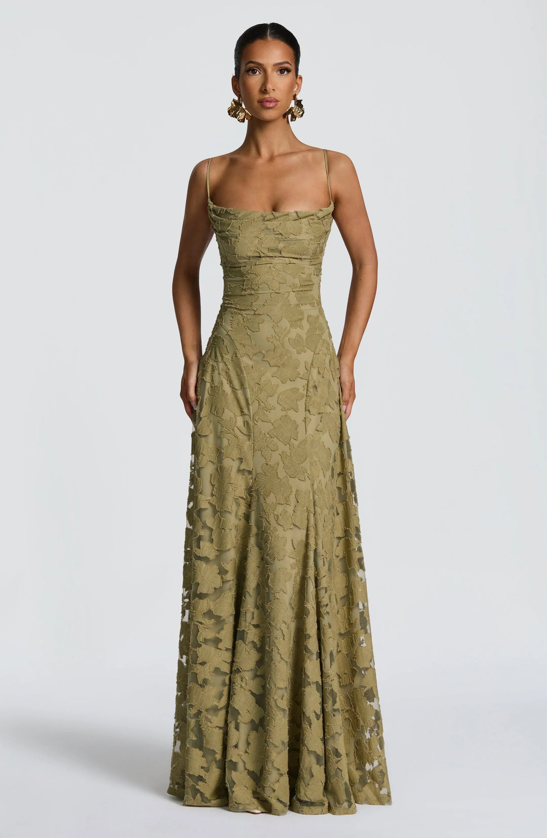 MAEVE | DRAPED MAXI DRESS
