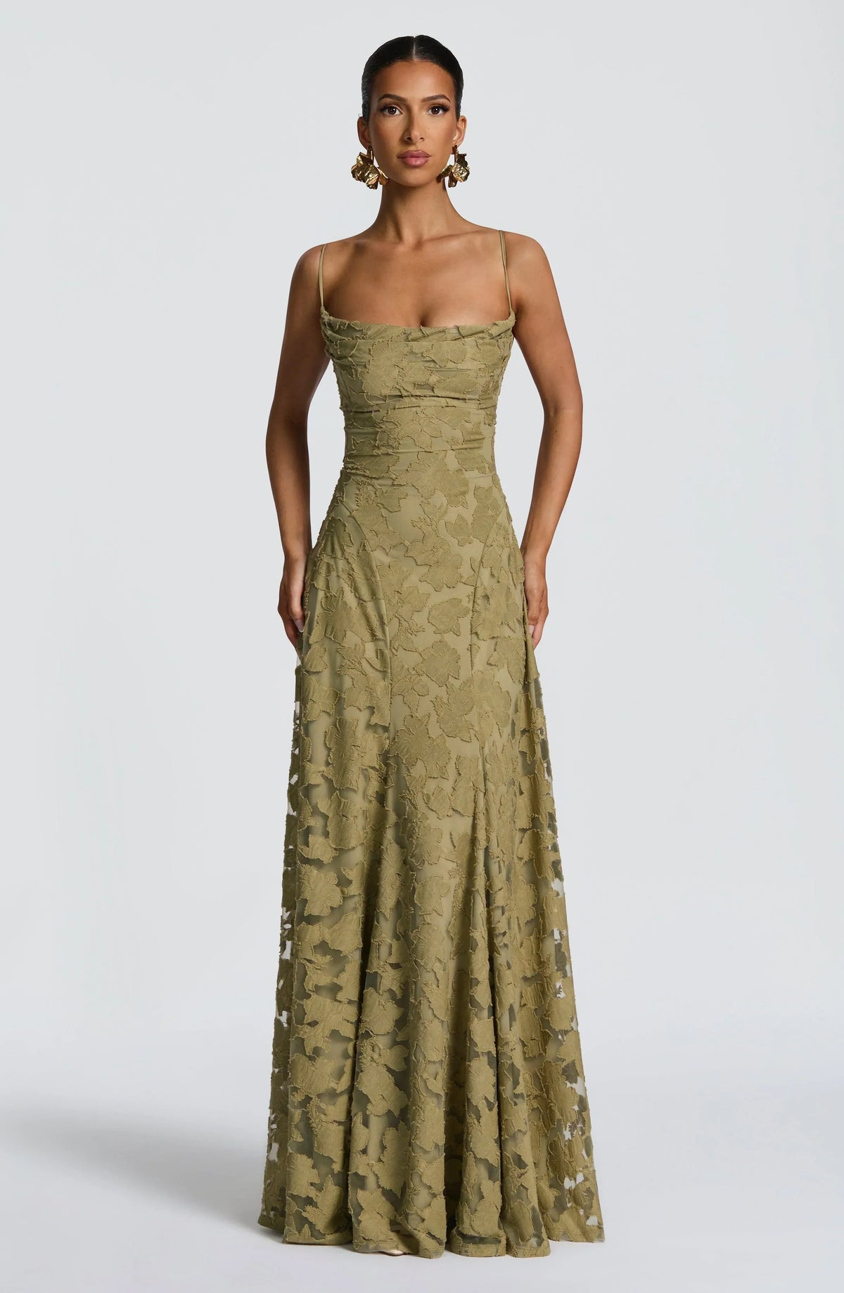 MAEVE | DRAPED MAXI DRESS