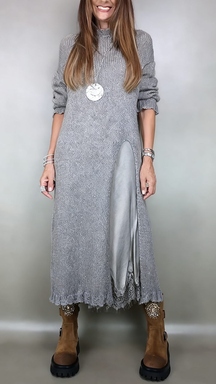 LAUREN | LAYERED KNIT DRESS