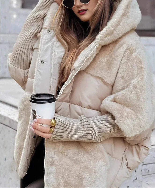 LENA | HOODED COZY JACKET