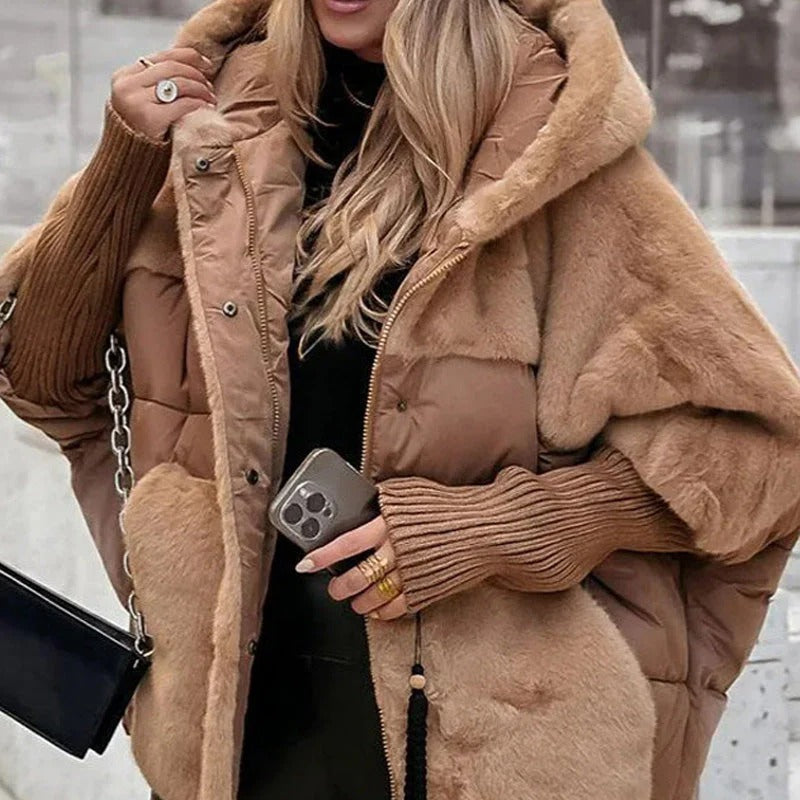 LENA | HOODED COZY JACKET