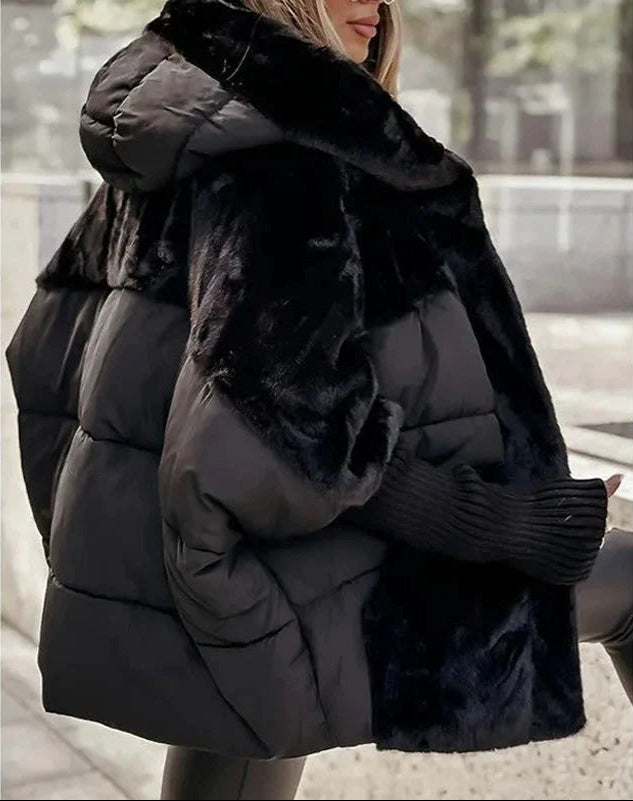 LENA | HOODED COZY JACKET