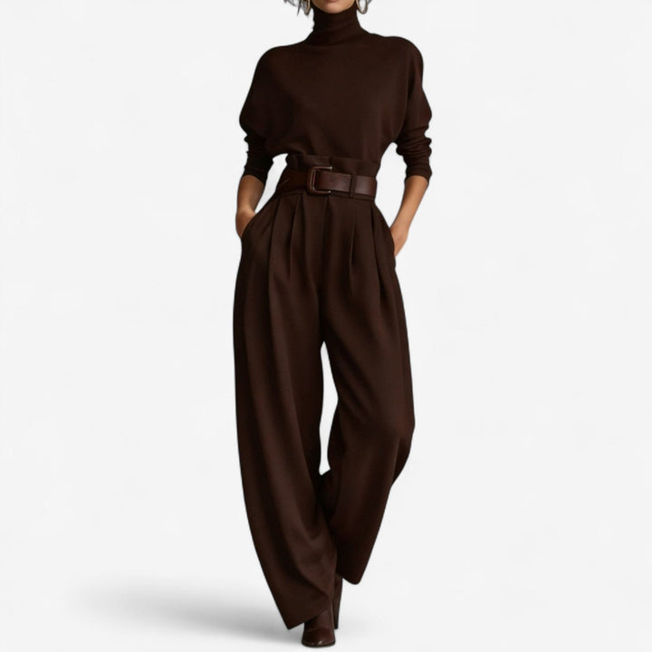 DORIS | HIGH NECK JUMPSUIT