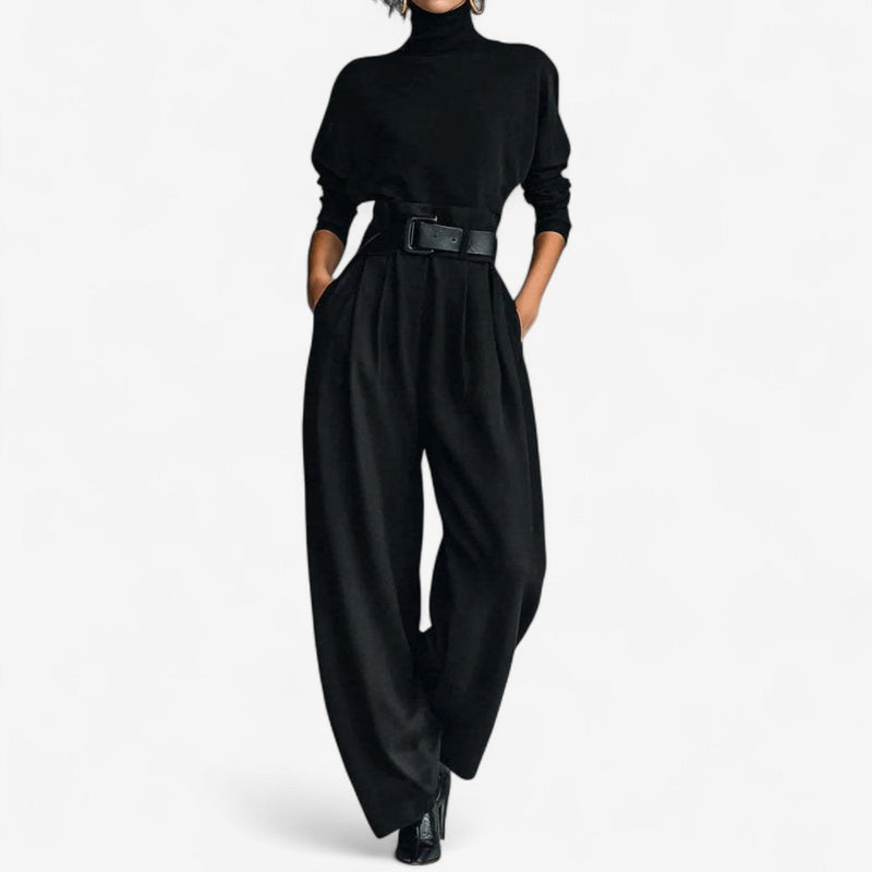DORIS | HIGH NECK JUMPSUIT