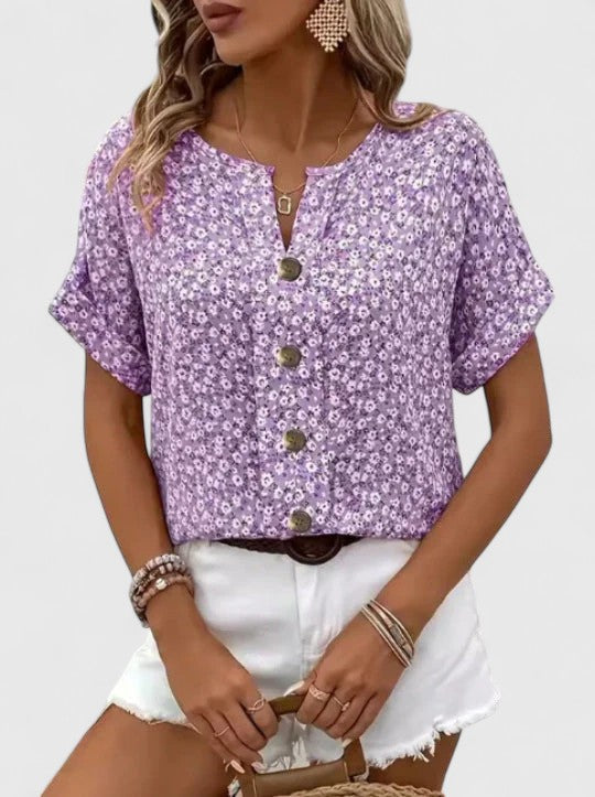 SABINE | VINTAGE FLORAL TOP