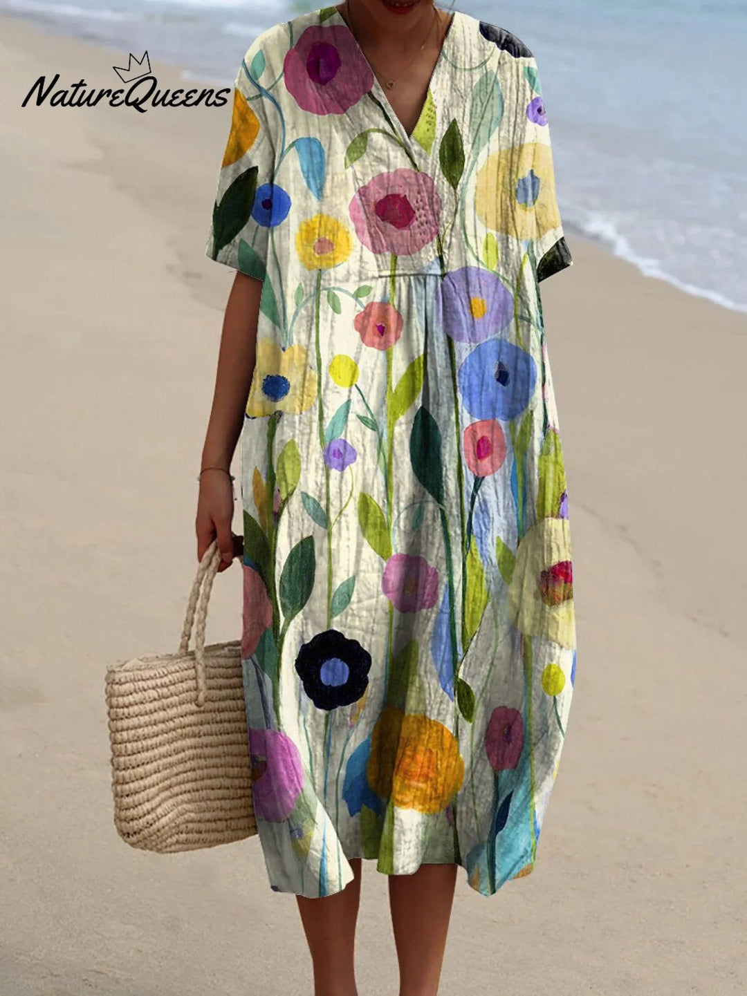 Iliana - Vintage Flower Dress