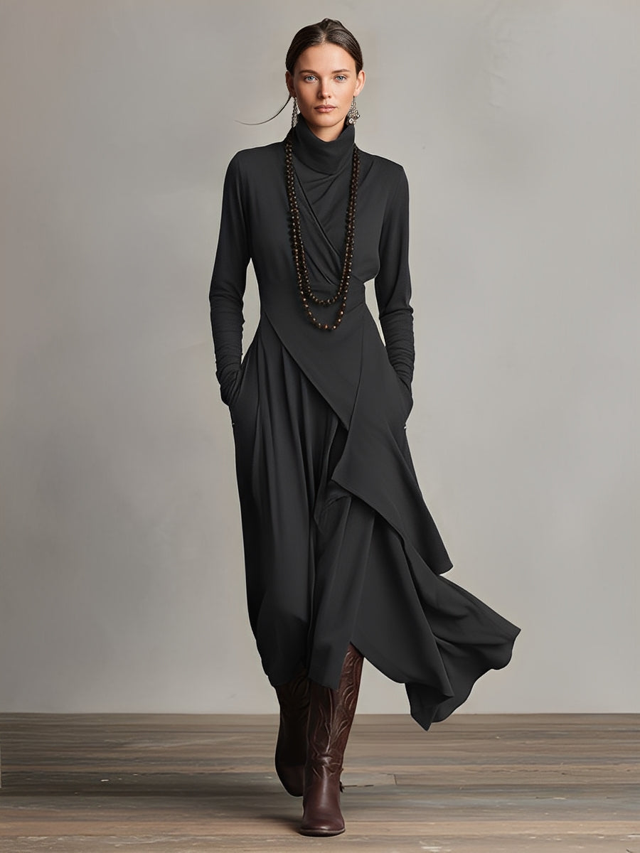Callie | Elegant Draped Dress
