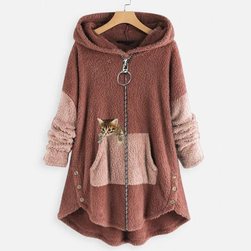 Vanda | Warm and Soft Jacket, as Cozy as a Teddy Bear