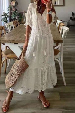 Hannah | Effortless Floral Maxi