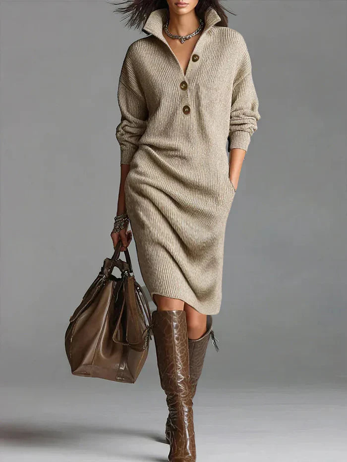MARIAH | BUTTON FRONT BLAZER DRESS