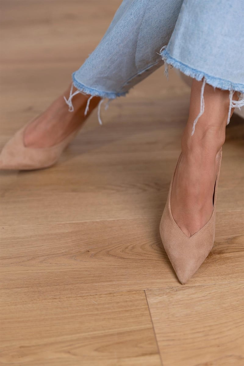 Marlena | Nude Low Heels