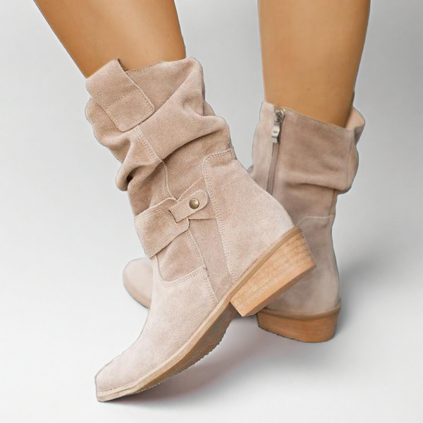 Madison - Leather-Style Boots