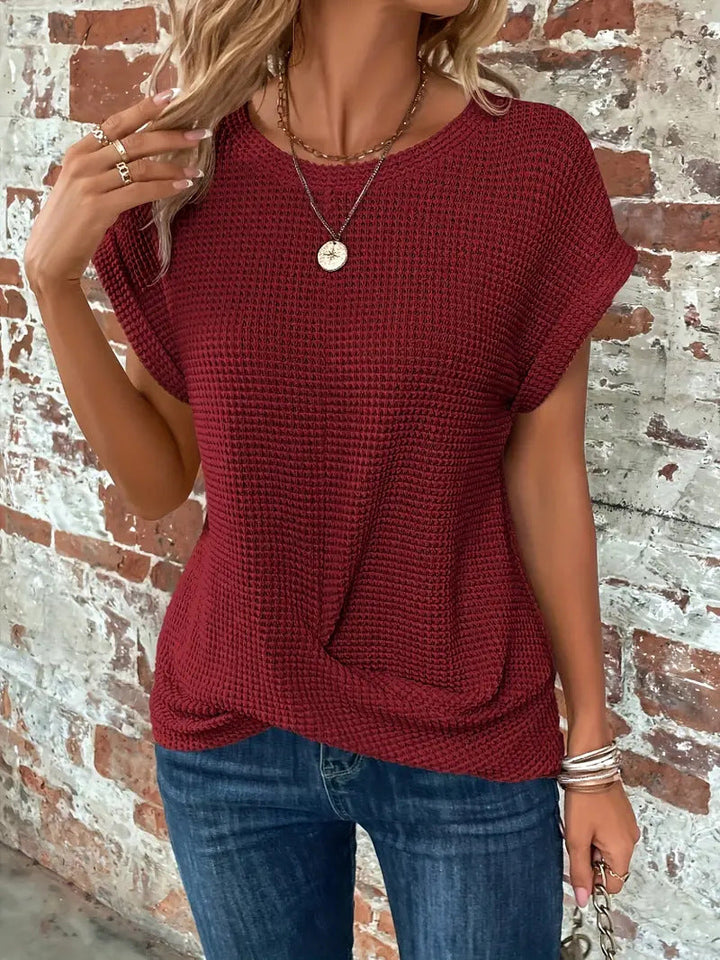 Madison -  The Sweetheart Round Neck T-Shirt