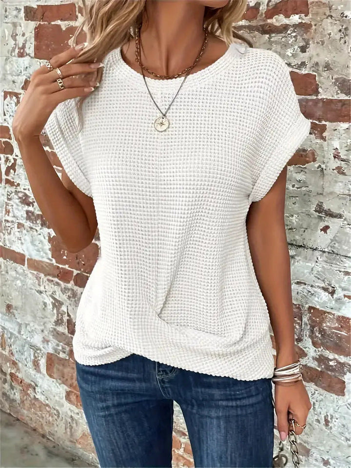 Madison -  The Sweetheart Round Neck T-Shirt