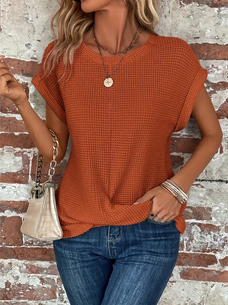 Madison -  The Sweetheart Round Neck T-Shirt