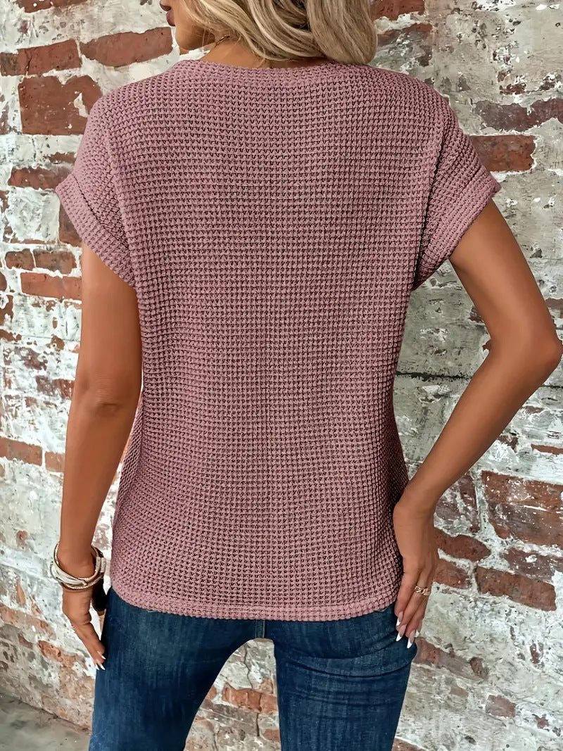 Madison -  The Sweetheart Round Neck T-Shirt